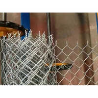 Gi Silver Chain Link Mesh Fencing - Application: Agriculture Field