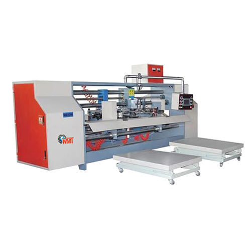 Semi Automatic Double Jointed Box Stitching Machine