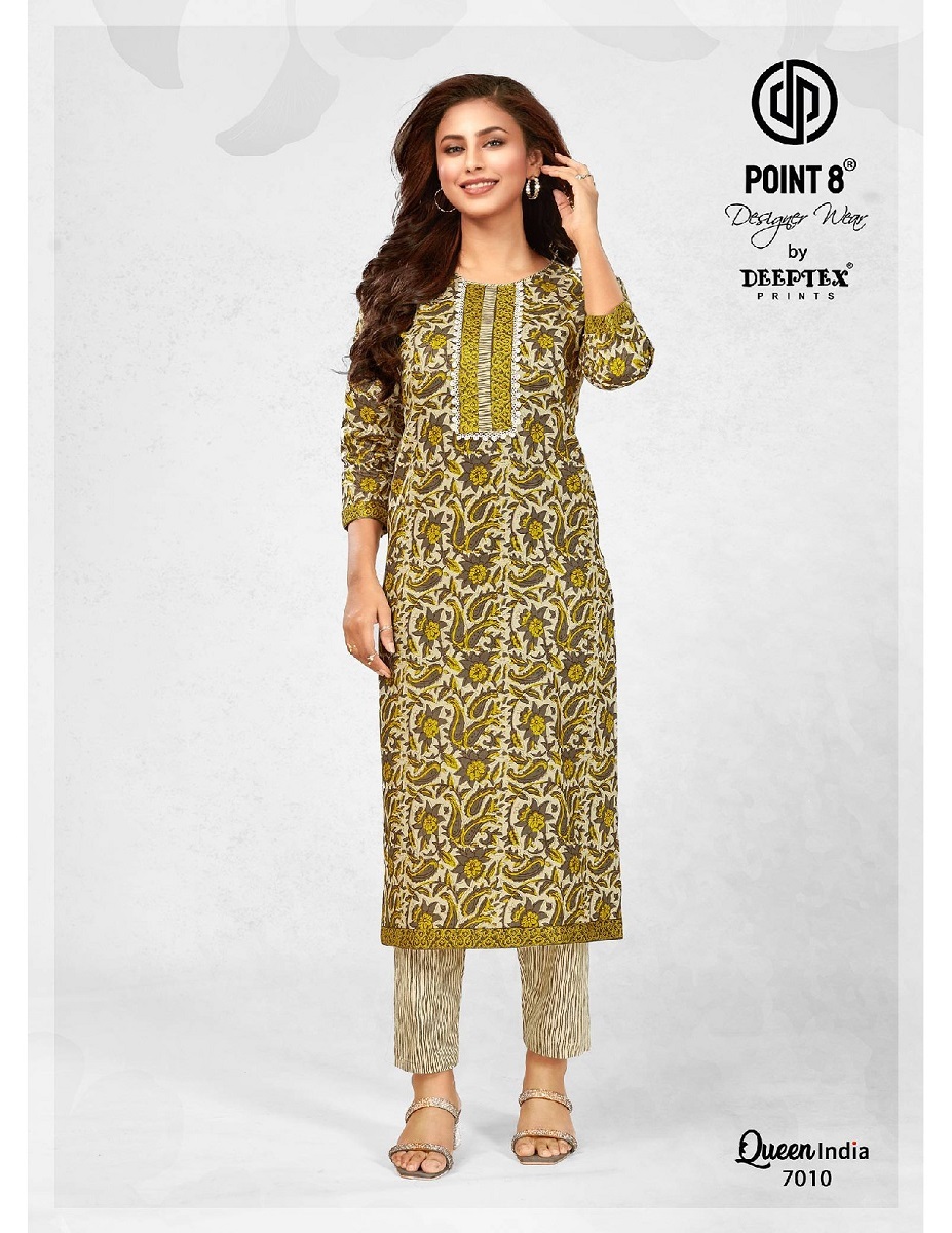 Deeptex Queen India Vol-7 -Kurti With Pant