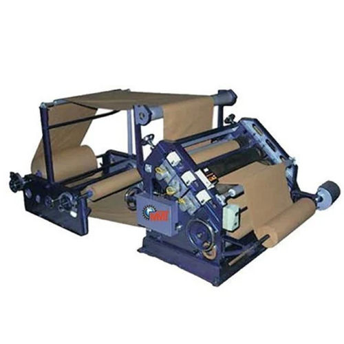 Blue Oblique Type Single Face Paper Corrugating Machine