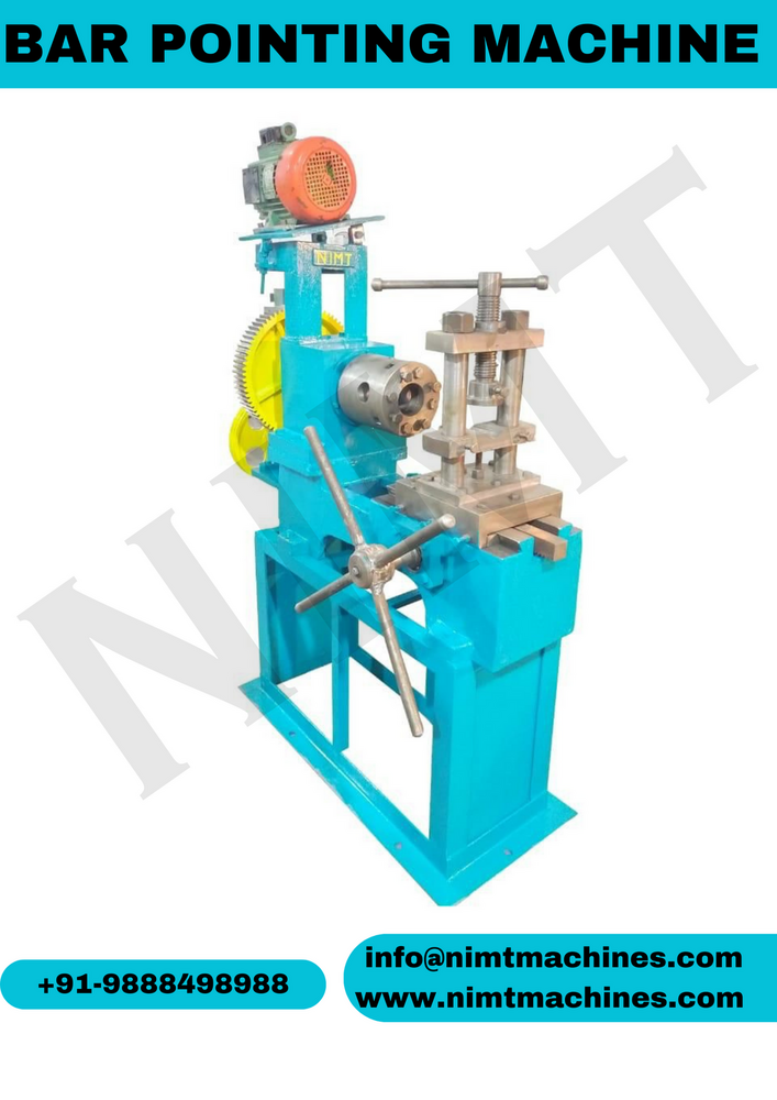 Bar Pointing Machine - Color: White & Blue