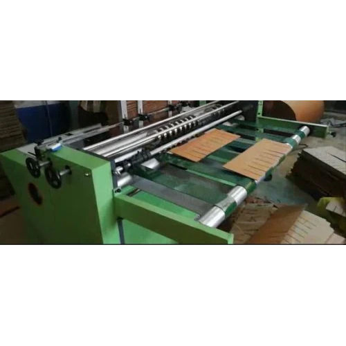 Green Industrial Partition Slotter Machine