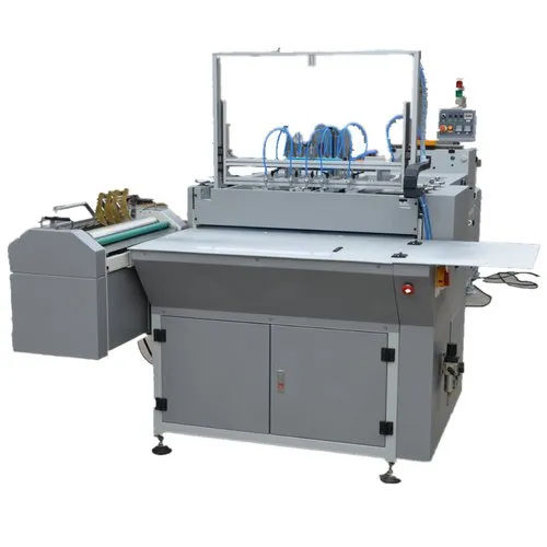 Grey Industrial Board To Board Pasting Machine