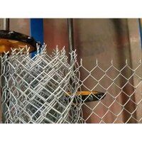 GI Silver Chain Link Mesh Fencing