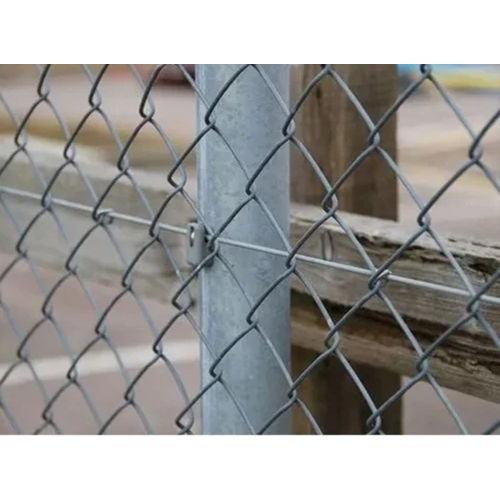 GI Silver Chain Link Mesh Fencing