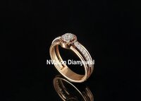 Rose Gold Natural Diamond Eternal Bond Ring