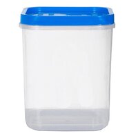 Clear Plastic Containers - 5 Liter Square, Transparent Design For Versatile Storage And Organization