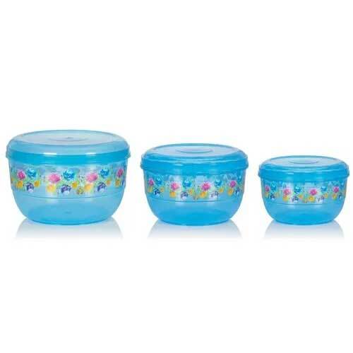 Plastic Grocery Container Set