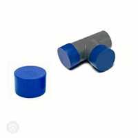Plastic Pipe Cap Manufacturer - Ldpe Material, Approx Od 10.3-609.60 Mm Size, Blue Color | Durable Plastic Pipe Cap For Versatile Applications