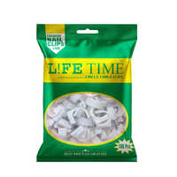 4mm Circle Nail Cable Clip - Plastic Material | White Color, Ideal For Securing And Organizing Industrial Cables On Walls And Surfaces