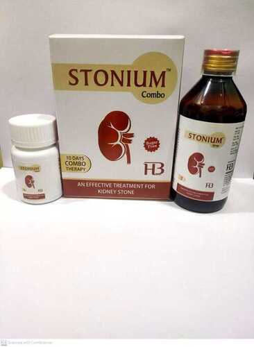 Stone Remove Capsule and Syrup Combo STONIUM