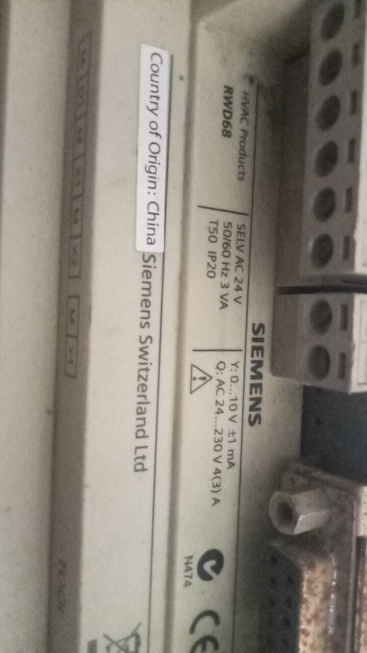 SIEMENS RWD68 PLC