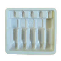 Pharmaceutical Vial Tray - Polypropylene Pp, 145x75 Mm, White Color | Stackable Design, Durable Hard Structure, Warranty Included