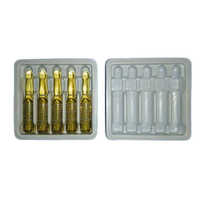 White Plastic Ampoule Tray - Superior Grade Pp Material, Customizable Sizes & Designs, Lightweight & Durable