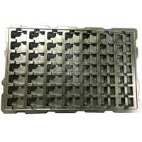 Esd Anti Static Tray - High-grade Pet Material, Various Sizes, Black Color | Durable, Hard Surface, Easy To Clean, Warranty Included