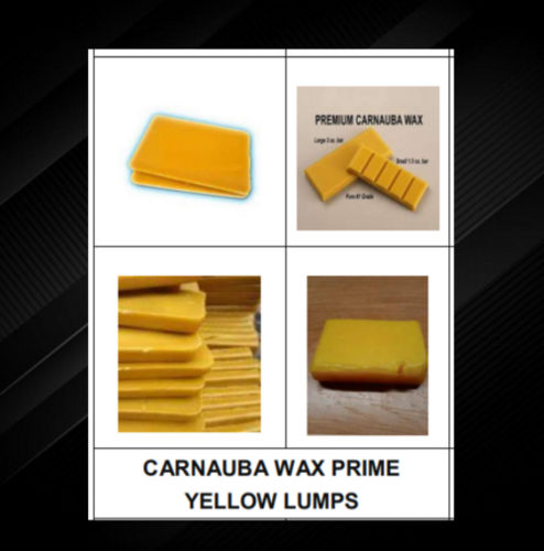 Carnauba Wax Prime Yellow Lumps