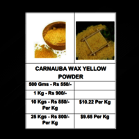 Carnauba Wax Yellow  Powder
