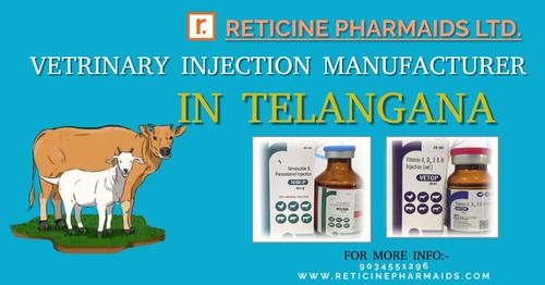 VETERINARY INJECTION MANUFACTURER IN TELANGANA