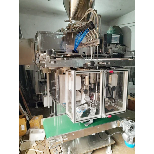 Semi-Automatic Multi Track Pouch Packing Machine