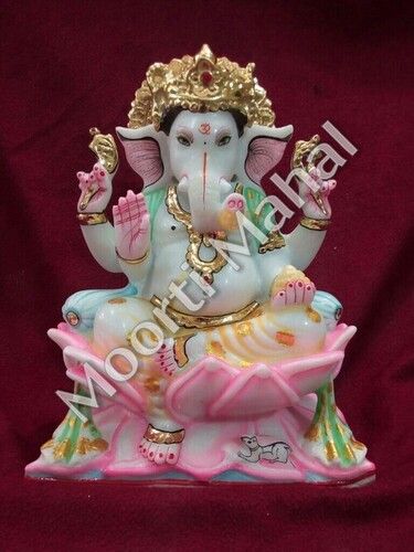 Ganesha Marble Statue