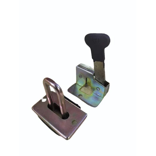 Earthmoving Latch System - Color: Silver