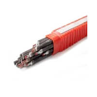 Lotherme T 905 Tubular Electrodes - Durable Metal, Various Sizes, Bright Red Color | Industrial Use, Strong Stable Arc For Heavy Fabrication & Shipbuilding