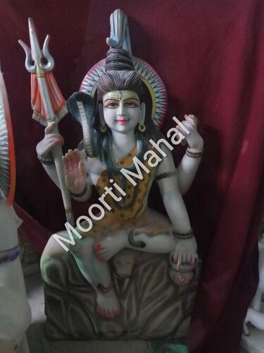 Lord Shiva Marble Statue