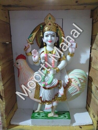 Marble Murgachadi Statue