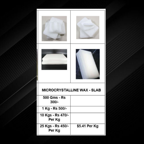 MICROCRYSTALLINE WAX - SLAB