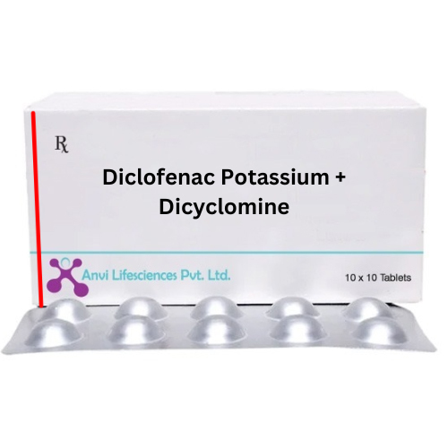 Diclofenac Potassium Dicyclomine General Medicines