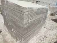 Dark Silver Travertine Granite Block