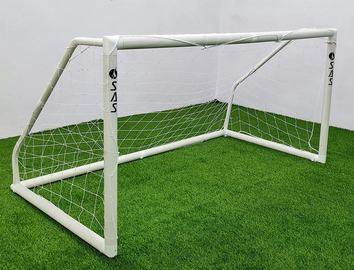 SAS SPORTS Football Goal Post PVC 8X4