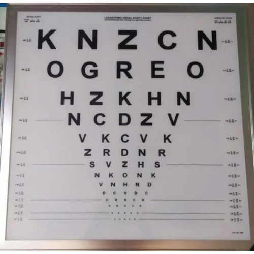 Aluminum Logmar Chart Led