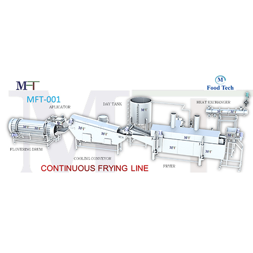 Countinious Namkeen Fryer Line