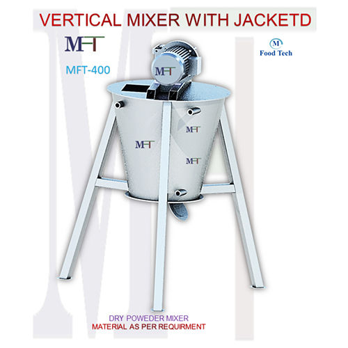 White Vertical Ribbon Mixer