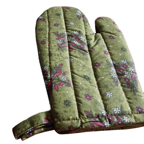 Cotton Microwave Oven Hand Gloves