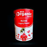 Rose Jaggery Powder 200 Grams Tin