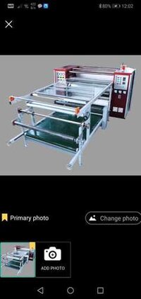 Roll to roll paper transfer printing machine