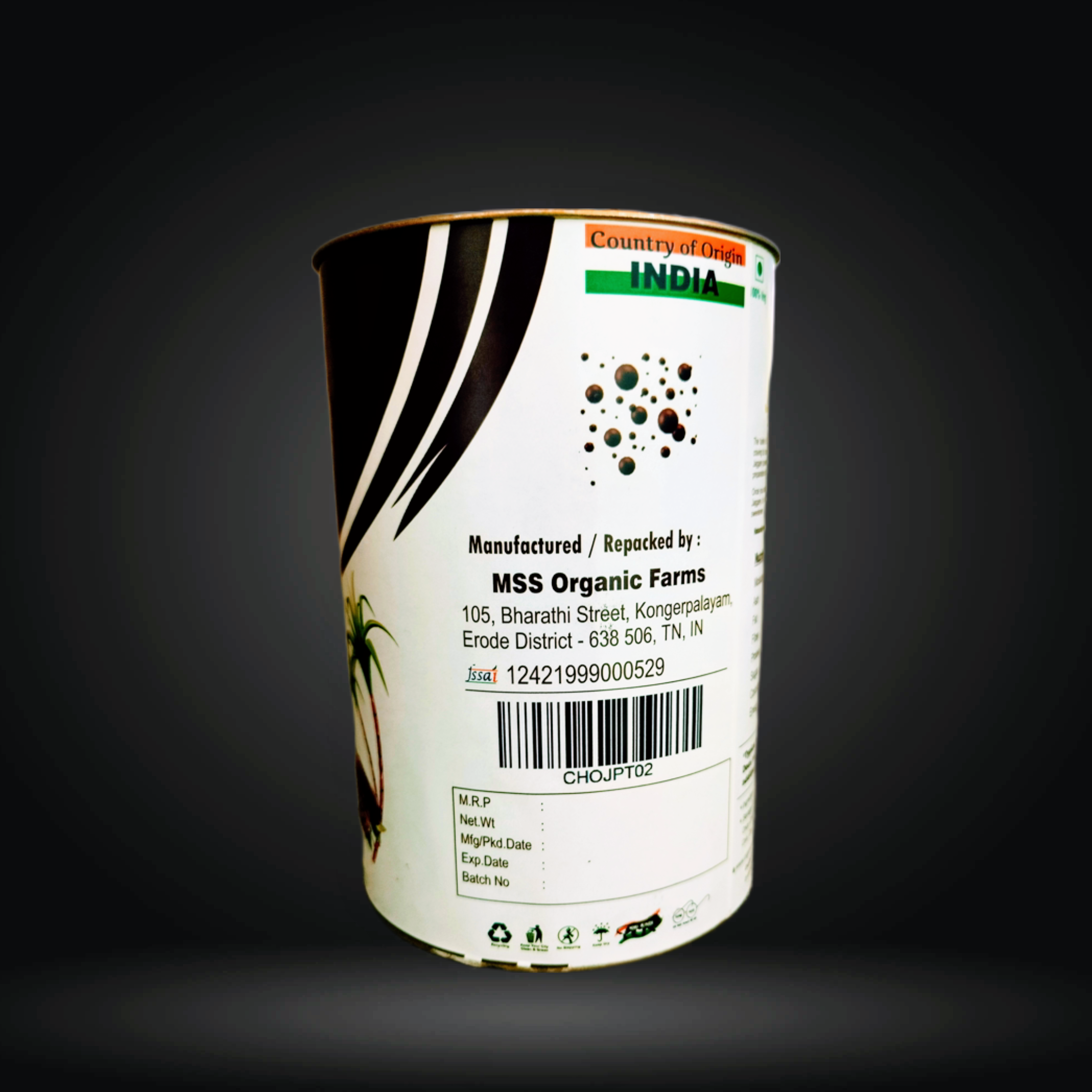 Chocolate Jaggery Powder 200 Grams (Tin)