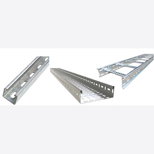 Industrial Cable Tray - Steel Material, GI Galvanized Surface Finish | Versatile Design for Efficient Cable Management, Warranty Included, Any Color Option