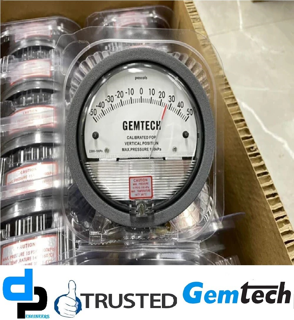 Series S2000 GEMTECH Differential Pressure Gauges from Karwar Karnataka