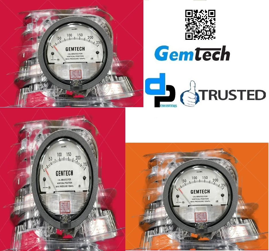 Series S2000 GEMTECH Differential Pressure Gauges from Karwar Karnataka