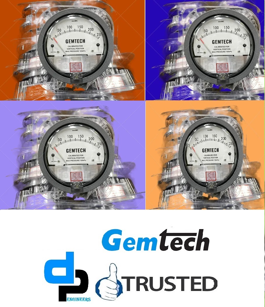 Series S2000 GEMTECH Differential Pressure Gauges from Karwar Karnataka