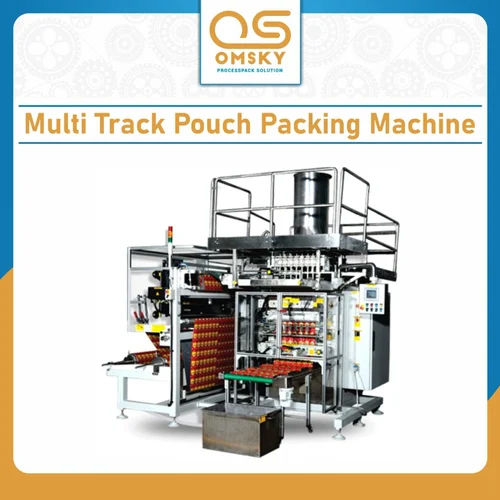 Automatic 5 Hp Multi Track Pouch Packing Machine