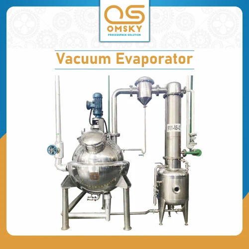 Silver Automatic Vacuum Evaporator