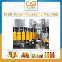 Fruit Juice Processing Machine - Galvanized Steel, 1000 Lph Capacity, Yellow Color | Automatic, High Efficiency, Eco-friendly Features