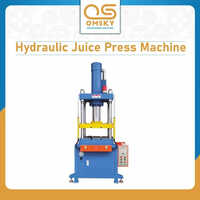 Blue Hydraulic Juice Press Machine