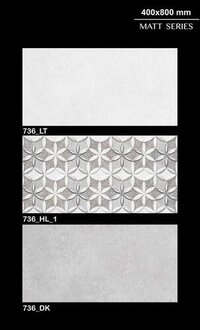 Kajaria Wall Tiles For Living Room - Color: Grey