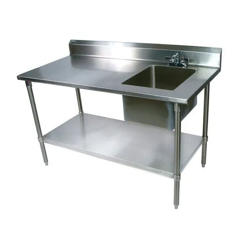 Hotel Stainless Steel Sink Table