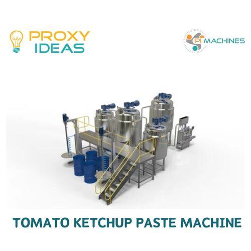 Automatic Ketchup Sauce Maker Machine Application: Industrial